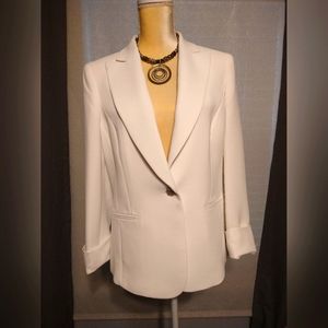 Jones New York White Blazer